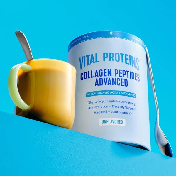 Collagen Peptides Advanced Hyaluronic Acid & Vitamin C 20oz + Free Gift Bundle