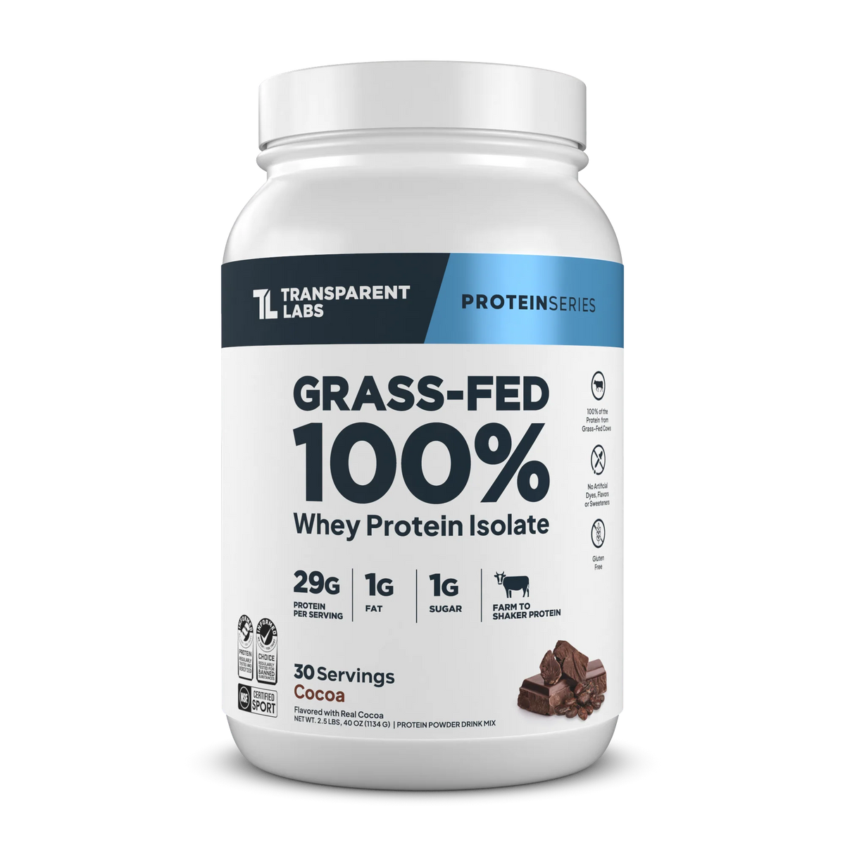 Grass-Fed Whey Protein Isolate